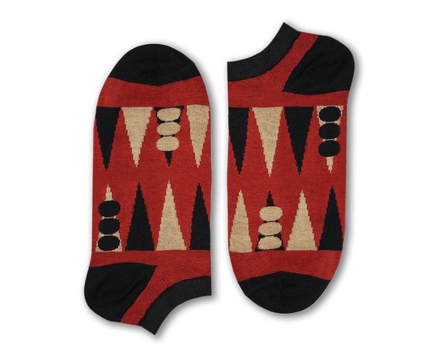 Backgammon Ankle Socks