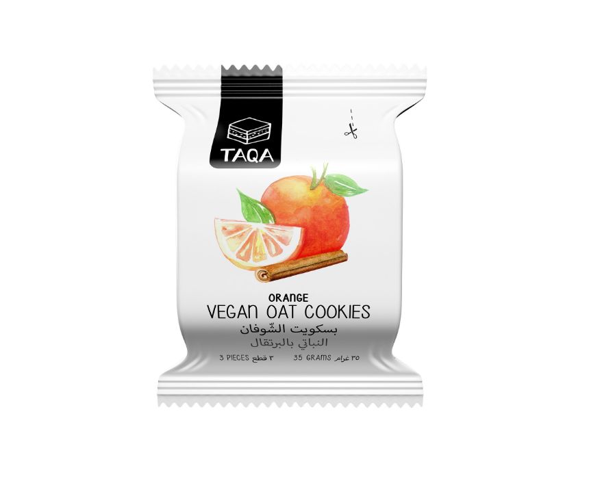 Vegan Oat Orange Cookies Box