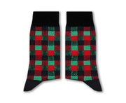 Checkered Long Socks