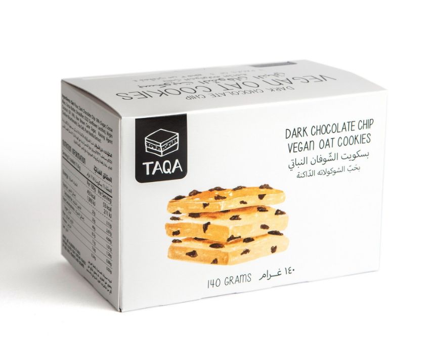 Oat Dark Chocolate Chip Cookies Box