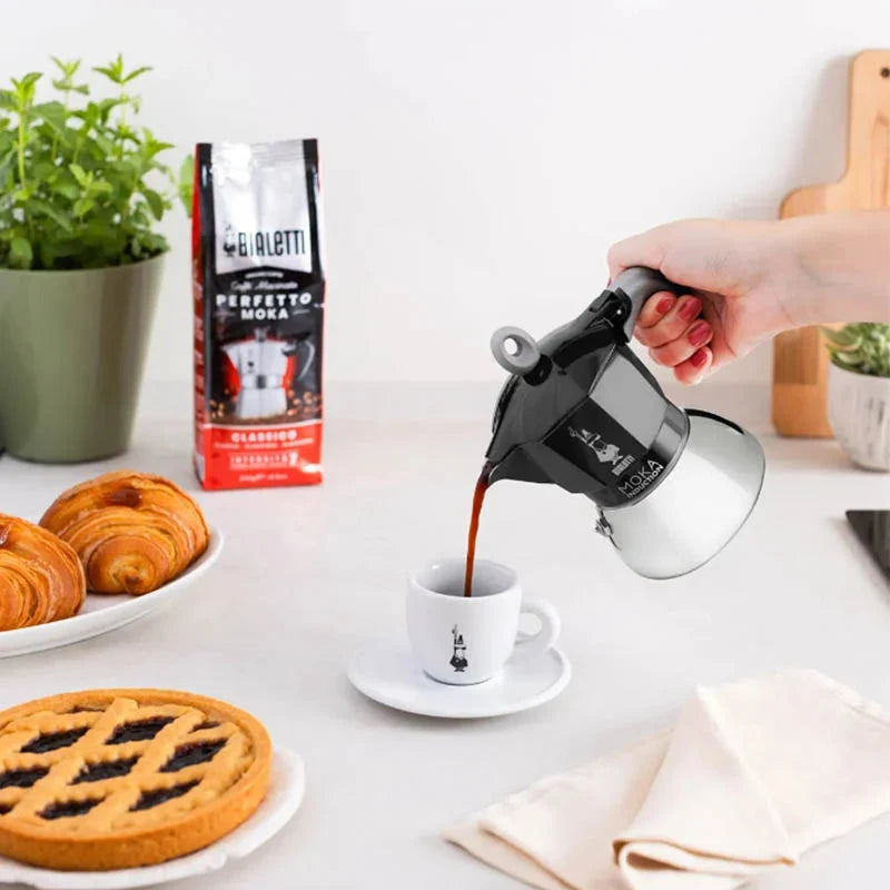 Moka Induction 6 Cups Percolator Coffee Maker Coffee Makers Moka Induction 6 Cups Percolator Coffee Maker Moka Induction 6 Cups Percolator Coffee Maker Bialetti