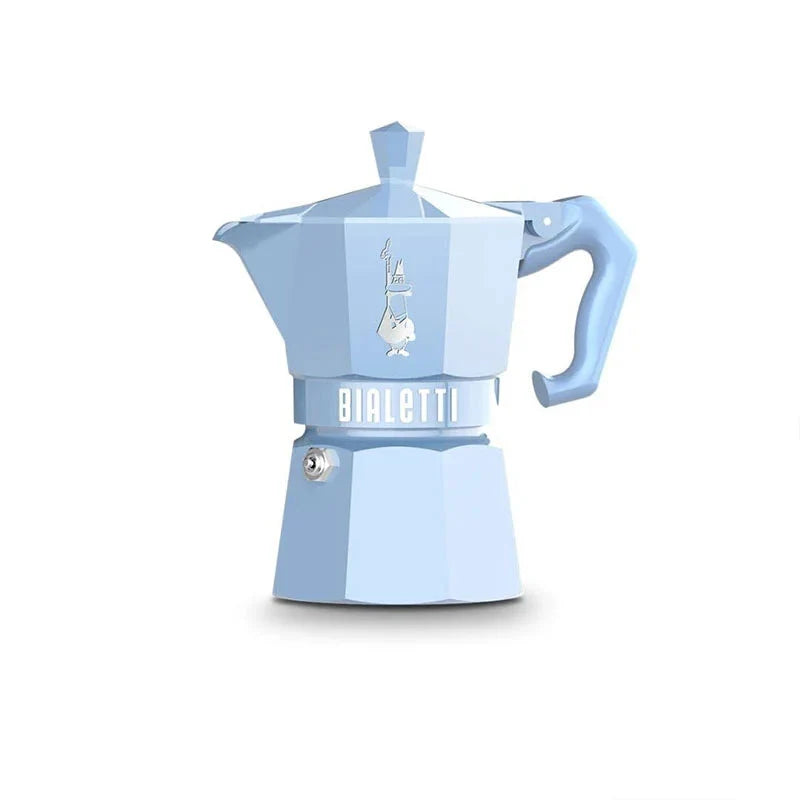 Moka Exclusive Light Blue Coffee Makers Moka Exclusive Light Blue Moka Exclusive Light Blue Bialetti