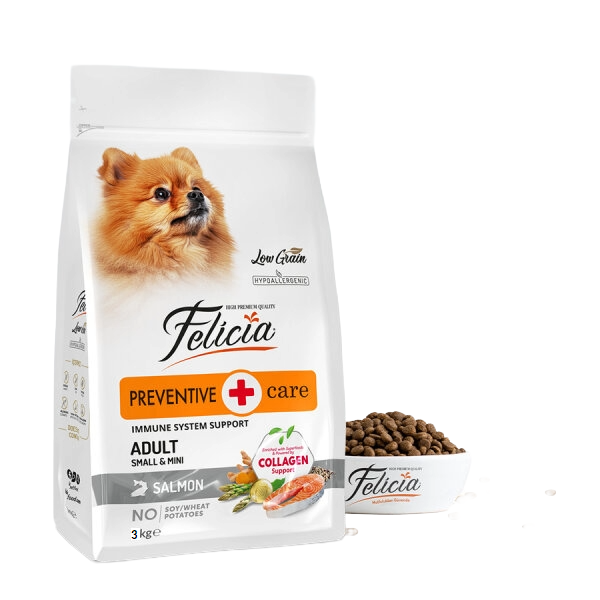 Felicia Preventive Care Adult Dog Food Small & Mini Salmon