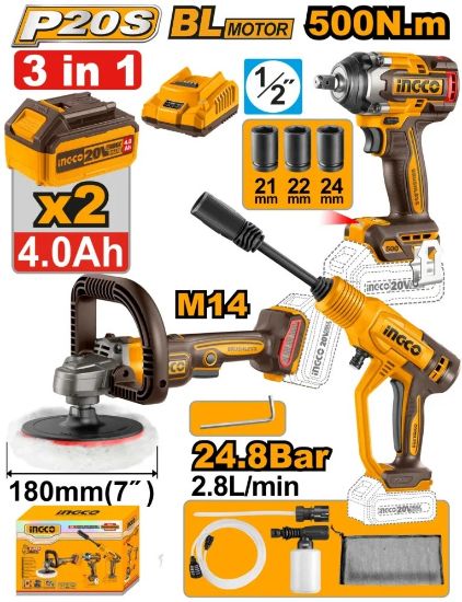 INGCO Cordless Combo 20V