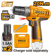 INGCO 12V Drill 2 Speeds