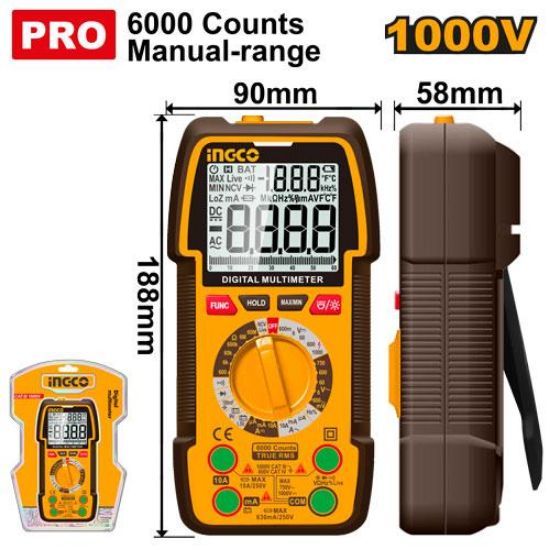 INGCO Pro Multimeter 1000V