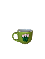 Polymer Clay Tulips Mug