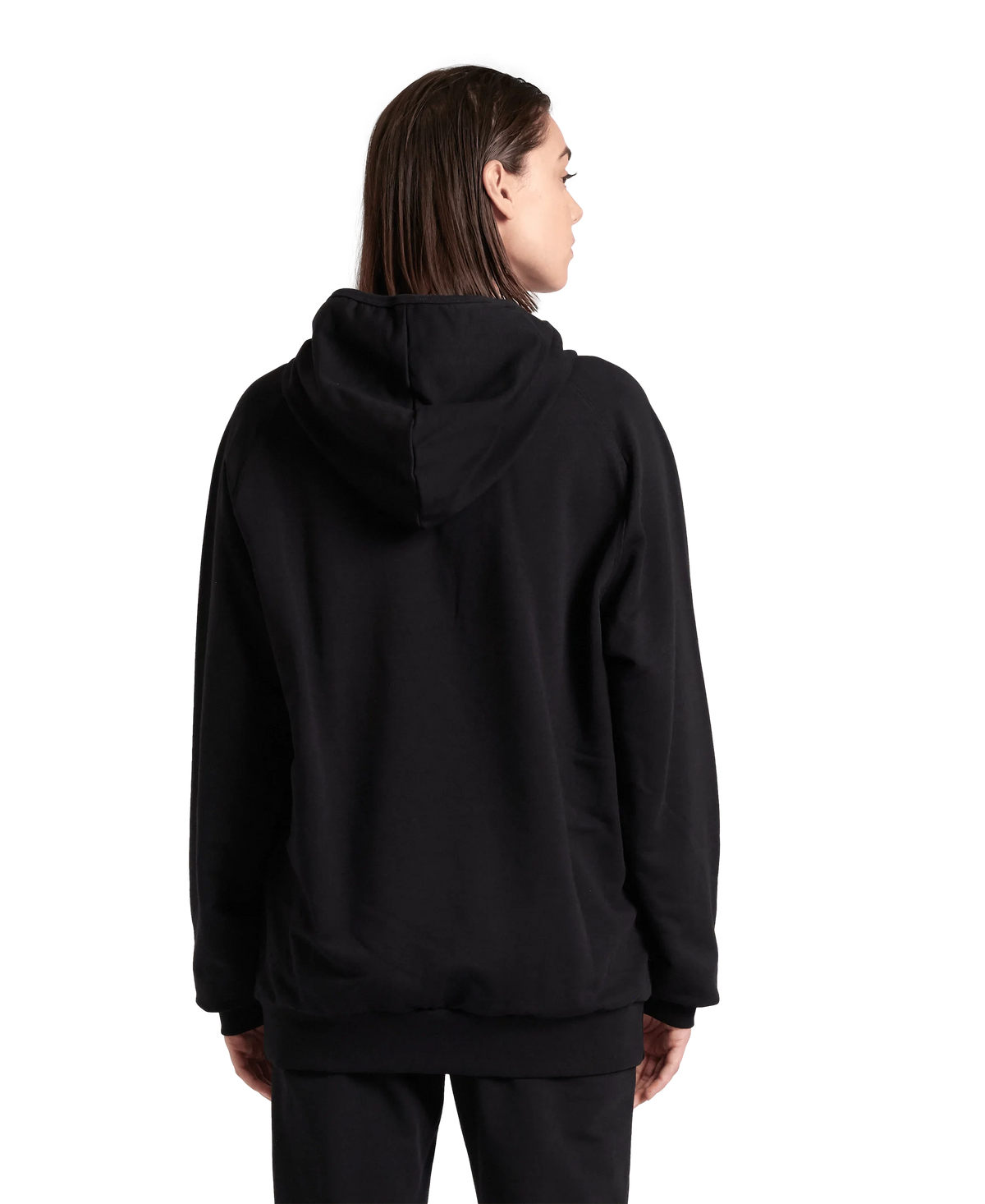 Arena Graphic Logo Black Hoodie Sweatshirt