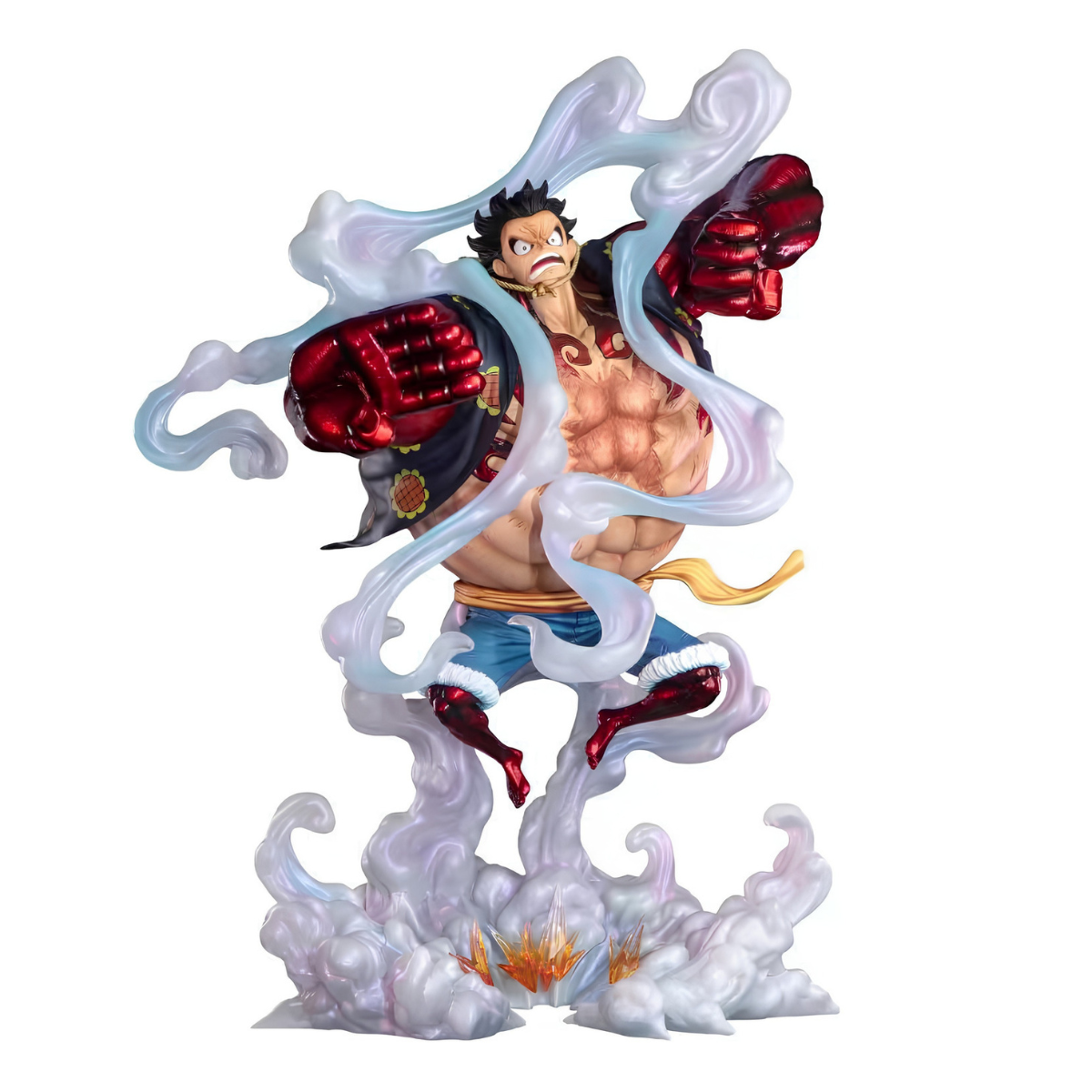 One Piece Monkey D. Luffy Gear 4 PVC Figure 38cm – Anime Figure Gift Lebanon