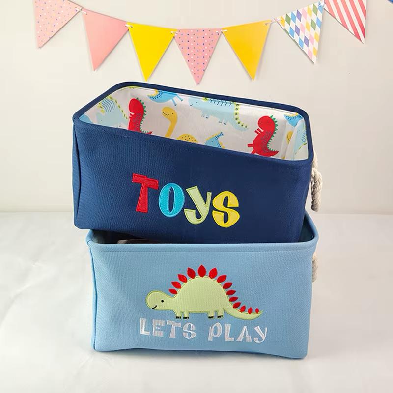 "Let's Play" Storage Basket
