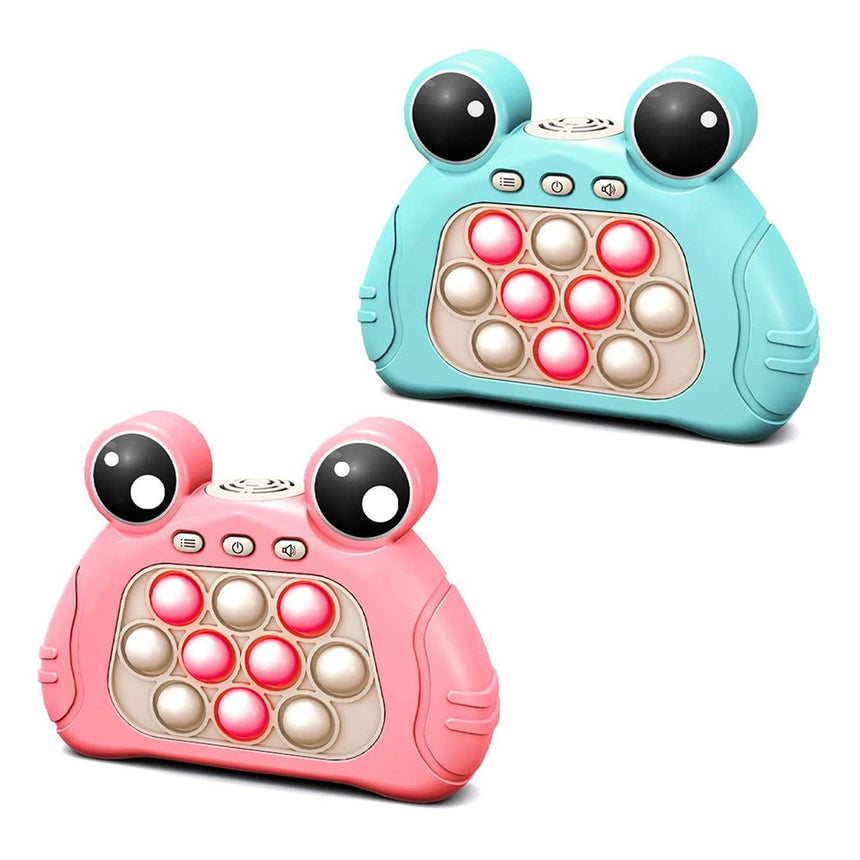 Pop it Fidget Toys Memory Game - Frog shaoe