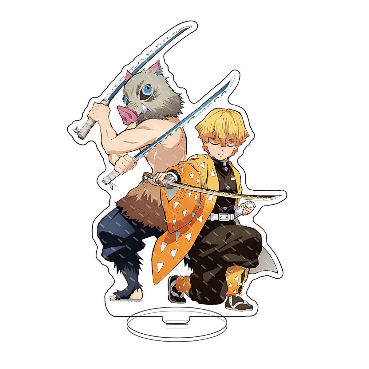 Demon Slayer Zenitsu and Inosuke Acrylic Figure - Nakama Lebanon