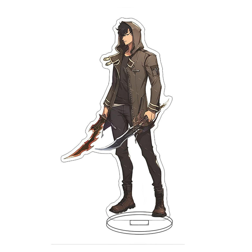 Solo Leveling Jinwoo Cape Acrylic Figure - Nakama Lebanon