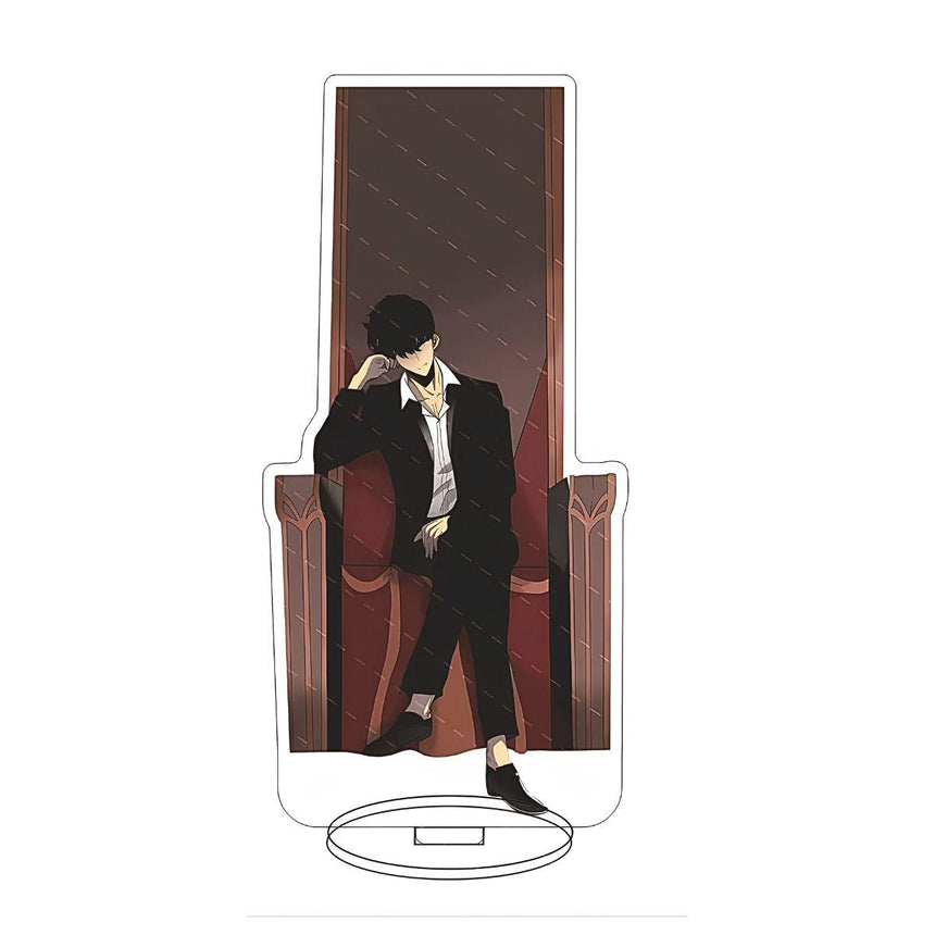Solo Leveling Jinwoo Sitting Acrylic Figure - Nakama Lebanon