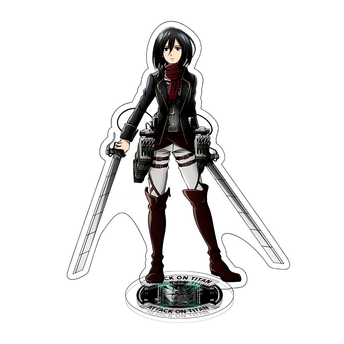Attack On Titan Mikasa Acrylic Figure - Nakama Lebanon