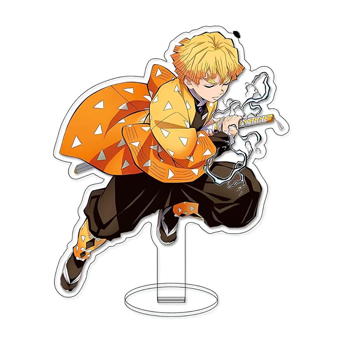 Demon Slayer Zenitsu Acrylic Figure - Nakama Lebanon