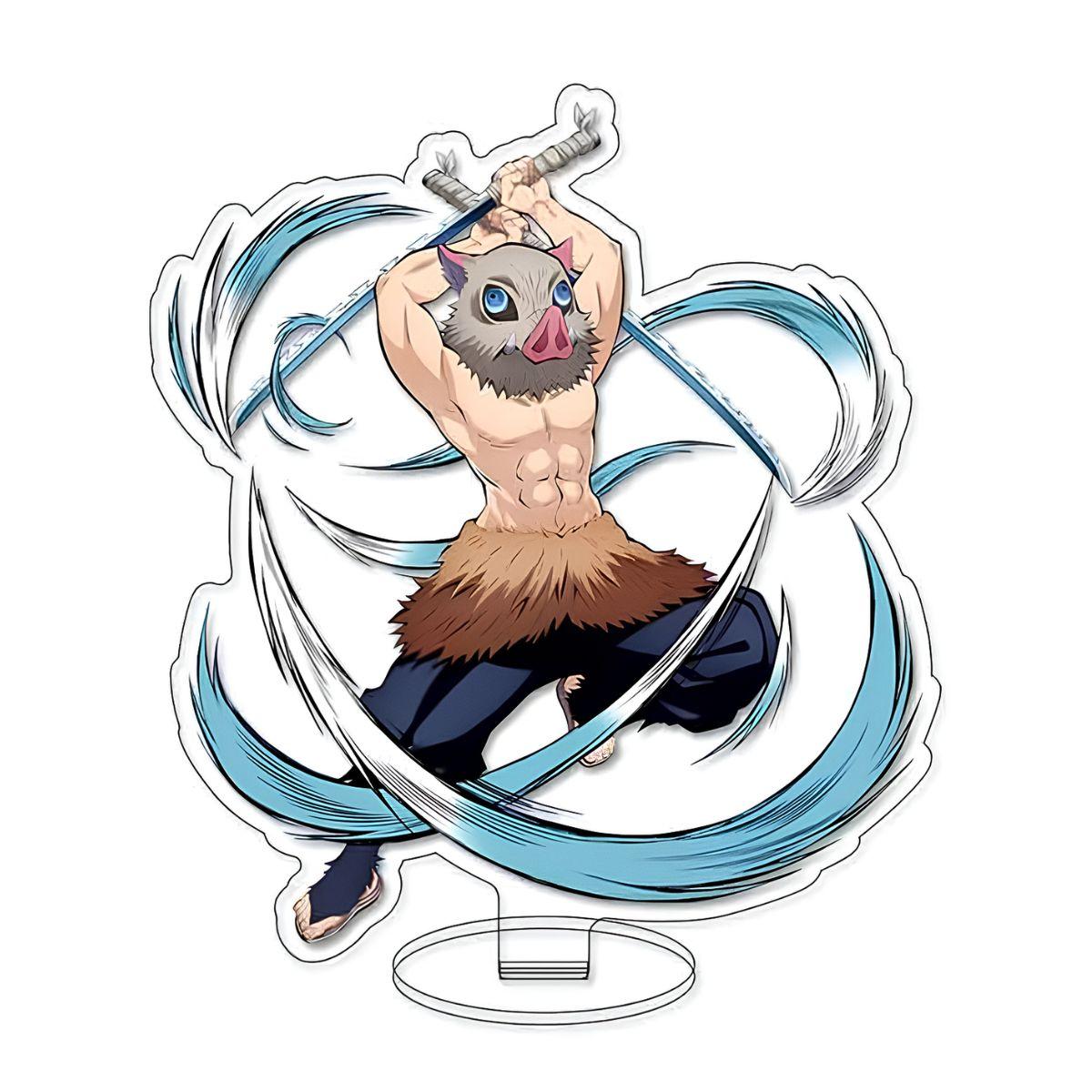 Demon Slayer Inosuke Acrylic Figure - Nakama Lebanon