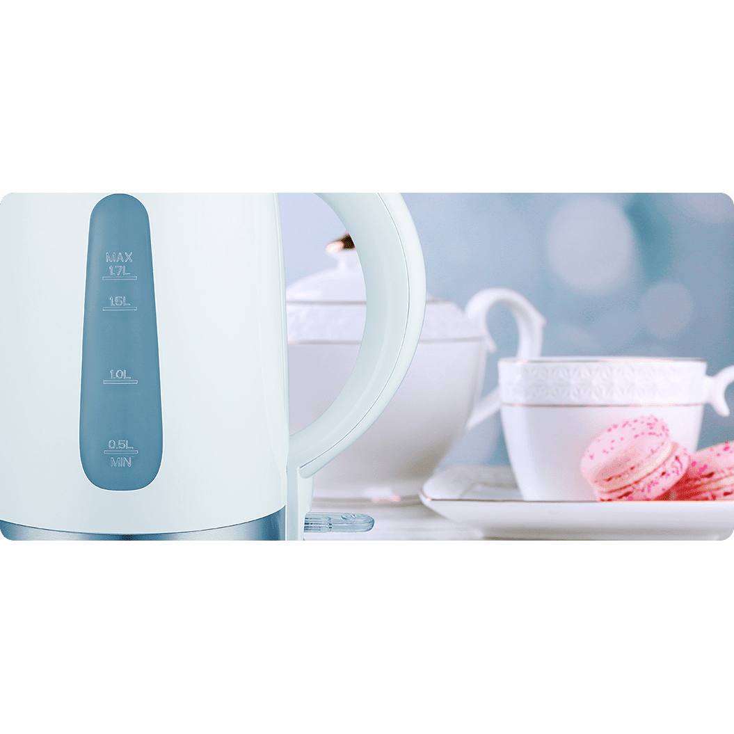 1.7L White Kettle - 1850W-2200W Electric Kettles 1.7L White Kettle - 1850W-2200W 1.7L White Kettle - 1850W-2200W Tesla