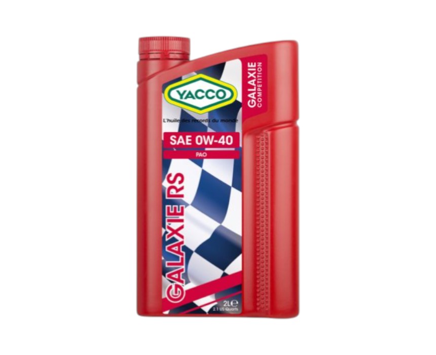 Yacco 0W40 Galaxie RS High-Performance Oil - 2 L