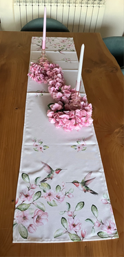 Birdsong Bloom Table Runner 40x180cm