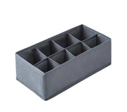 Fabric Compartments Storage Box 28x14cm