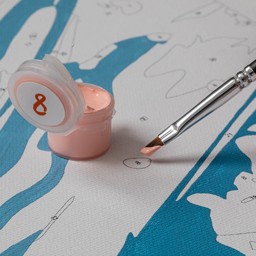 Levantine Village Paint By Numbers Kit