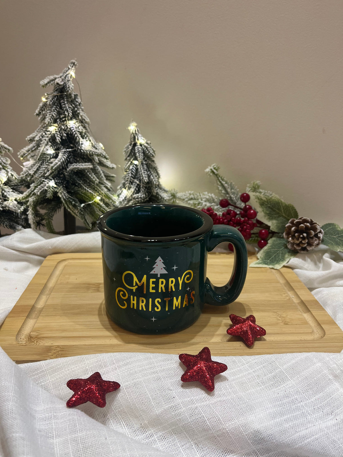 Christmas Mug Festive Durable Ceramic