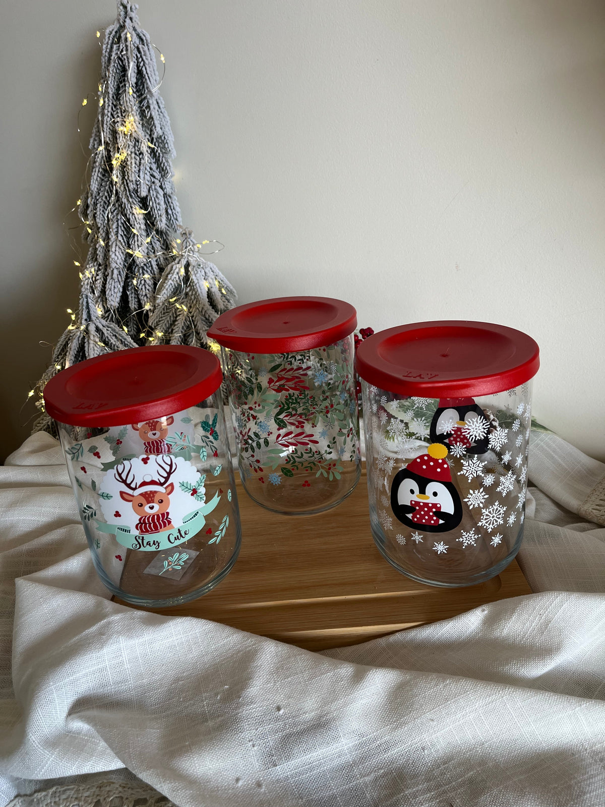 Christmas Jars And Bottle
