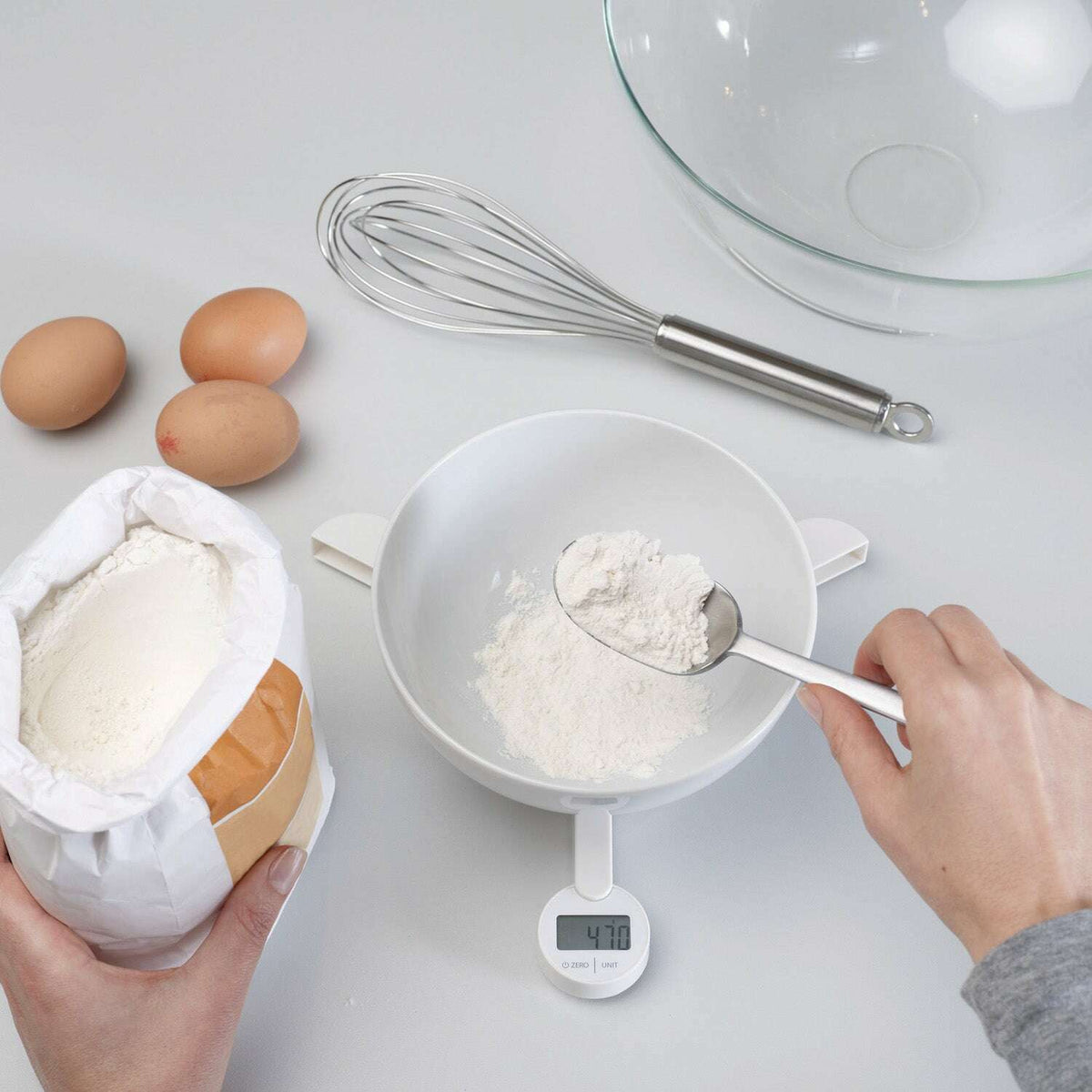 The German Outlet, Joseph Joseph, Folding Digital Kitchen Scale