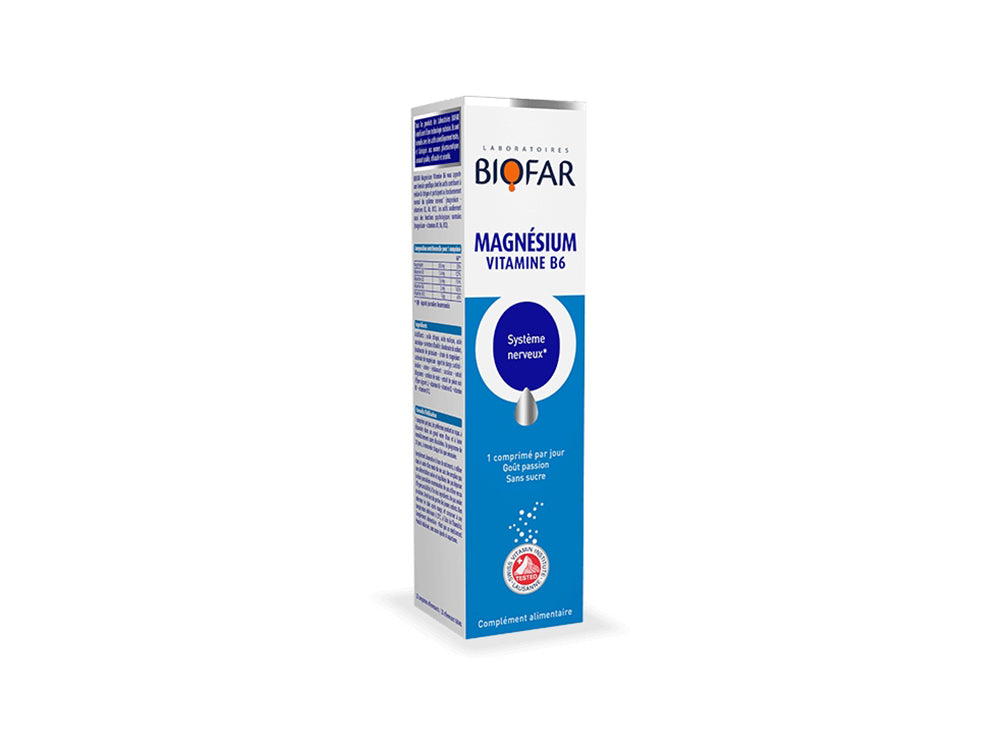 Biofar Magnesium Vitamine B6 Energy 20 Tablets