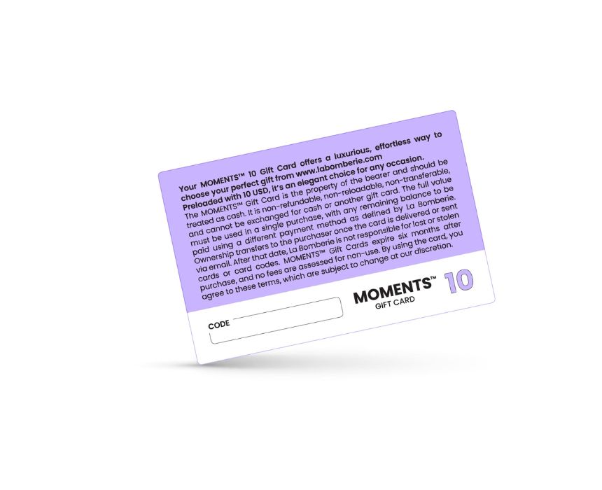 La Bomberie Moments 10 Gift Card 10 USD