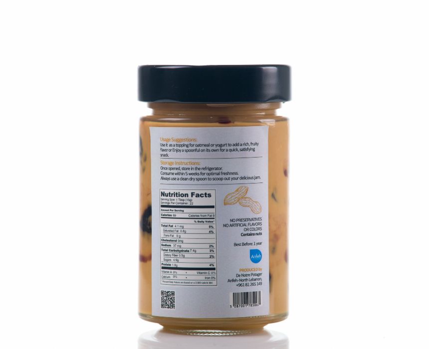 Chocomulberry Peanut Butter Spread