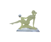 Ballet Dancer Crystal Sculpture