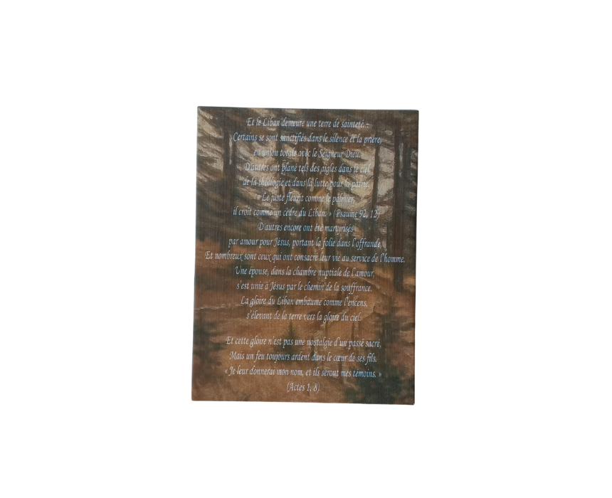 Tableau Canvas Lebanon Wall Art