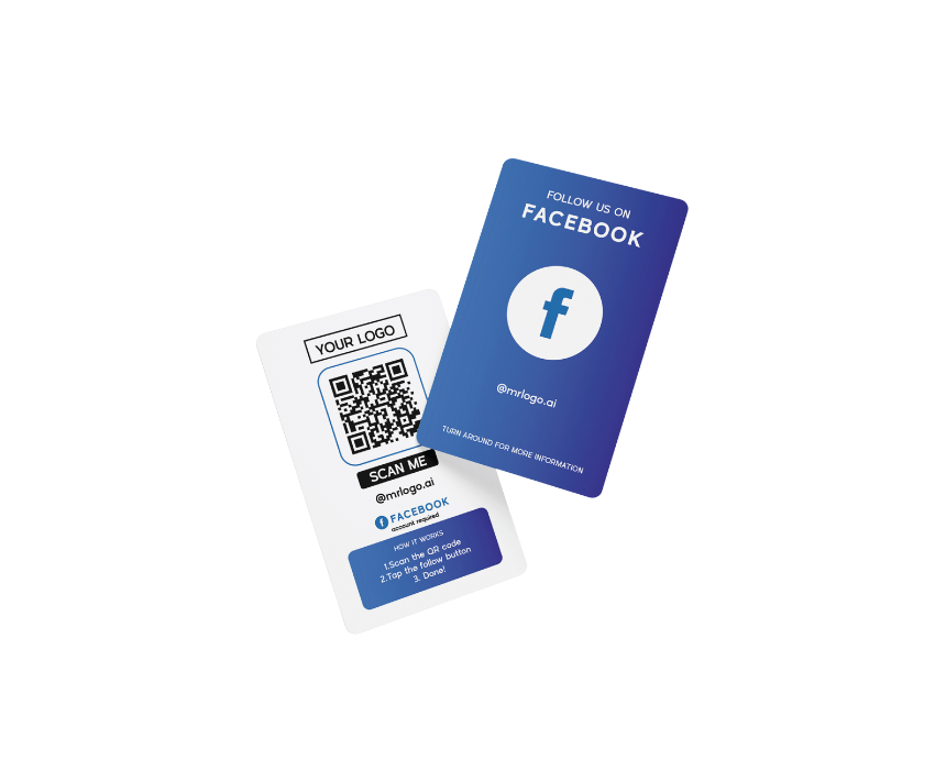 Facebook NFC Card