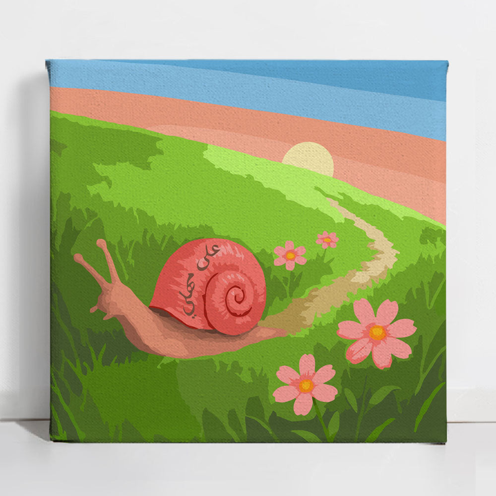 At My Own Pace - Point à la Lynn Exclusive Collection Paint By Numbers Kit