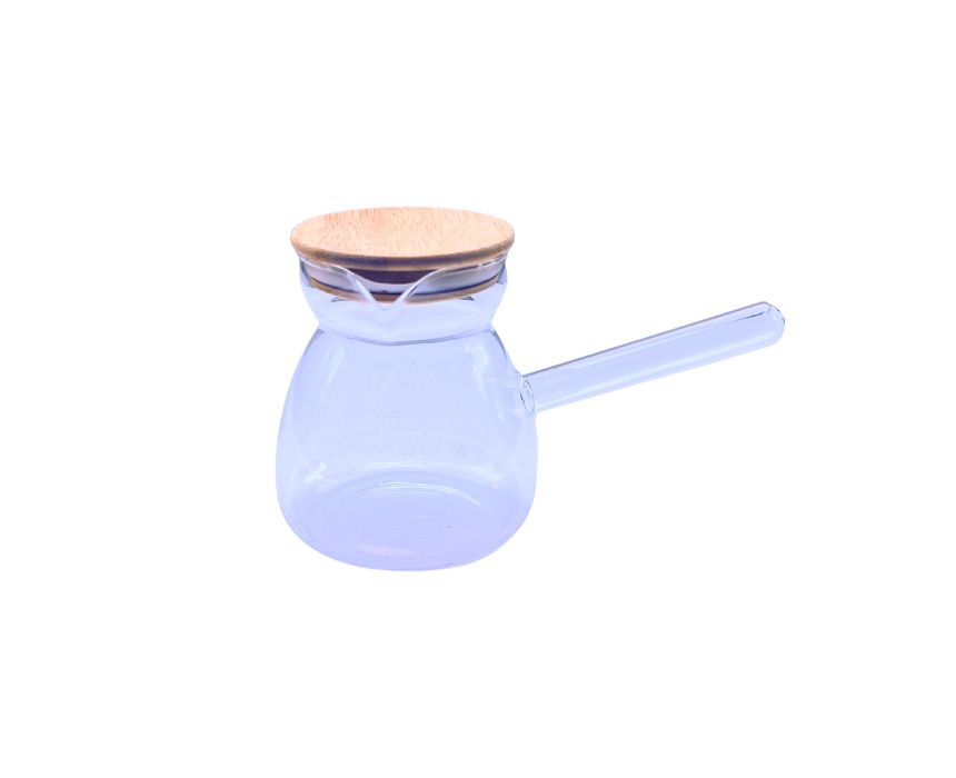 Borosilicate Glass Boiling Water Pot