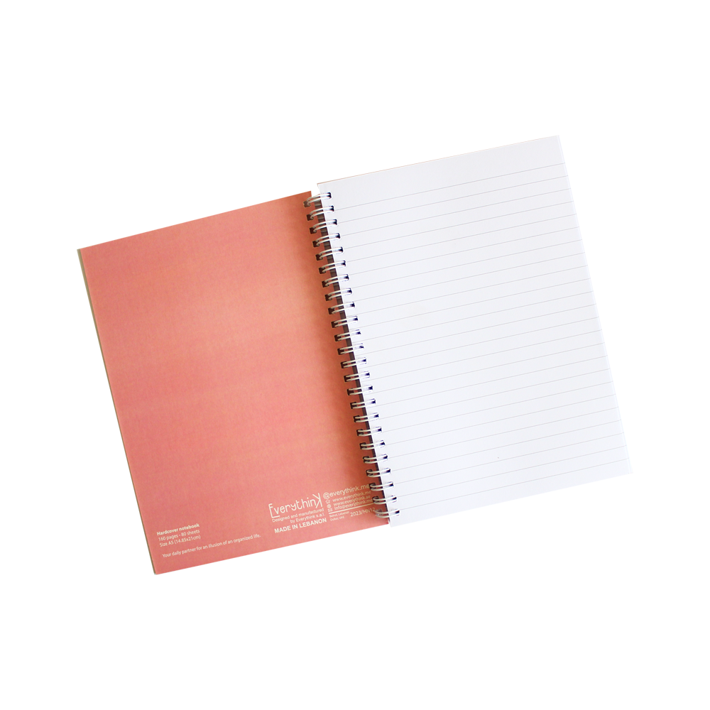 Hardcover Notebook: 10000000% طاقه