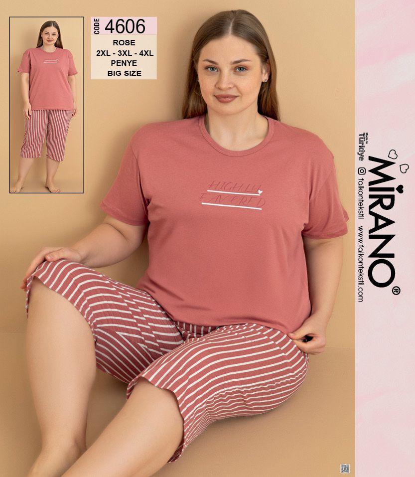 Women's Half-Sleeve Pyjama Set Plus Size