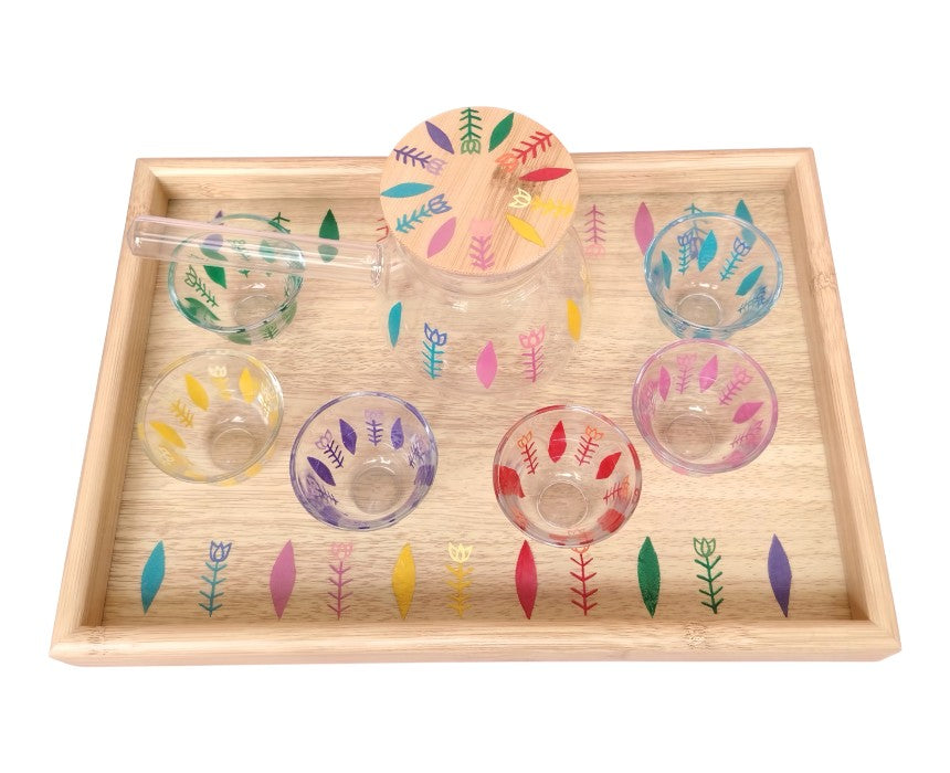 Transparent Lebanese Chaffee Coffee Set