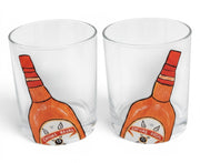 Handpainted Whiskey Glasses