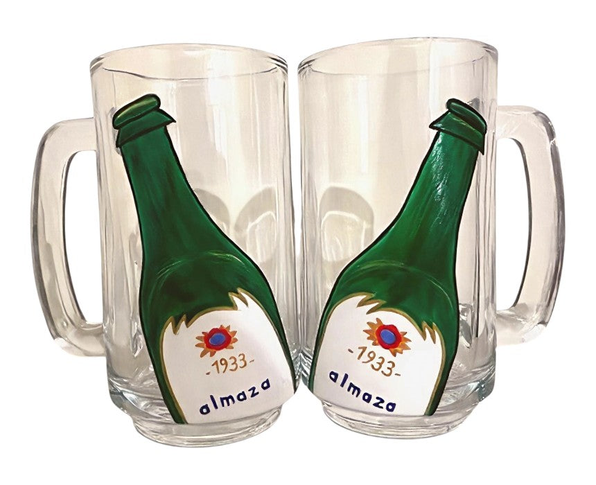 Handpainted Beer Glasses