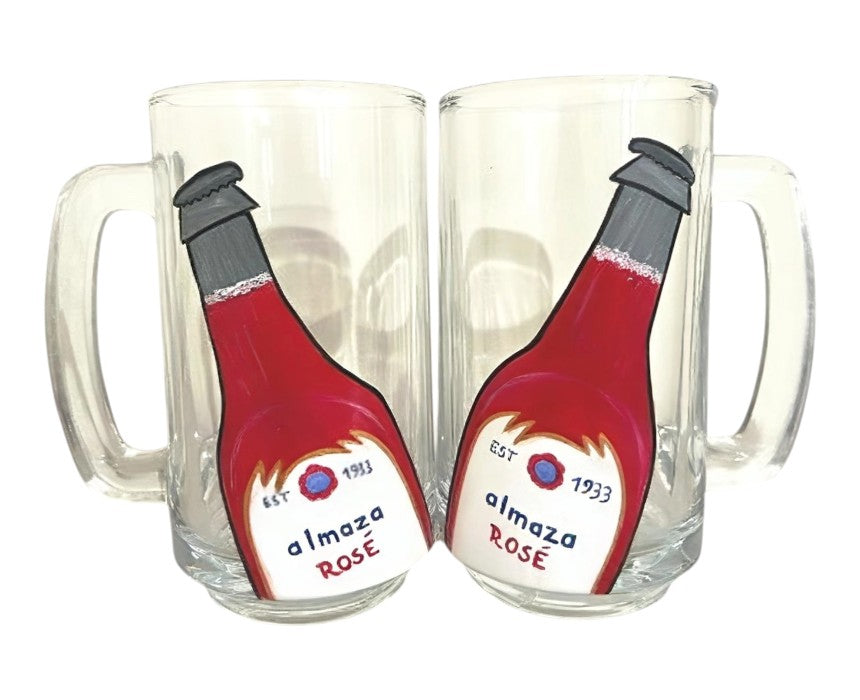 Handpainted Beer Glasses