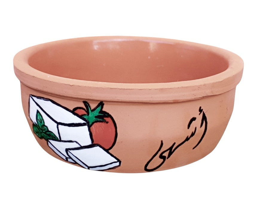 Handpainted Pottery Breakfast Bowls
