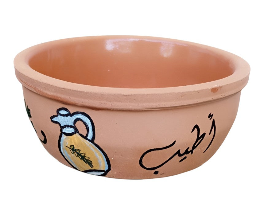 Handpainted Pottery Breakfast Bowls