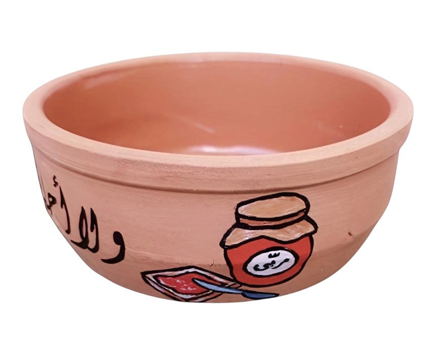 Handpainted Pottery Breakfast Bowls