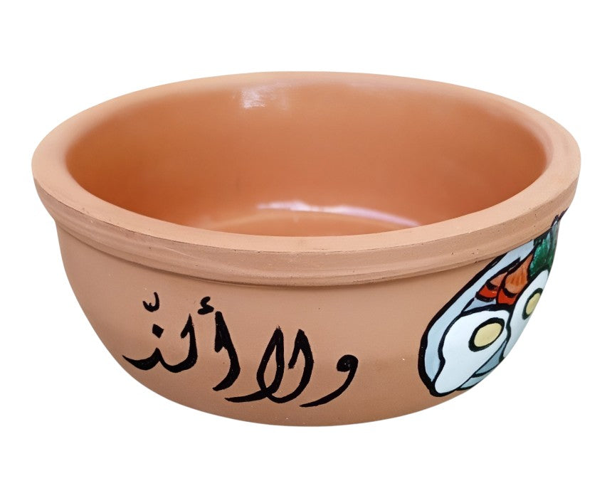 Handpainted Pottery Breakfast Bowls