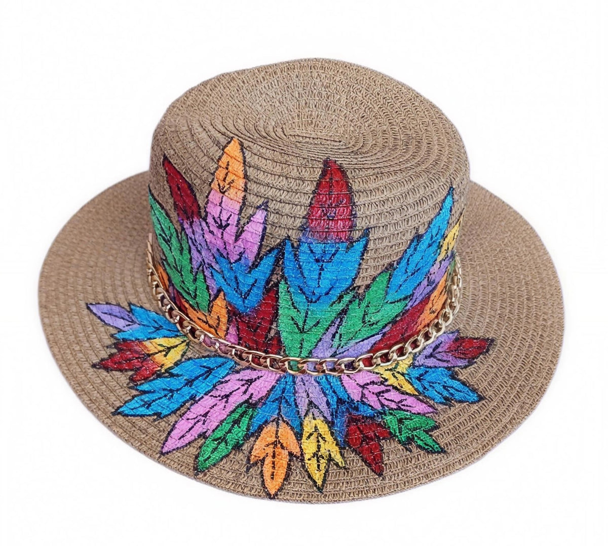 Handpainted Beach Hats