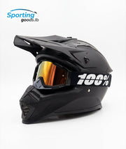 Full Cross Motorcycle Helmet ABS Material With Goggles
