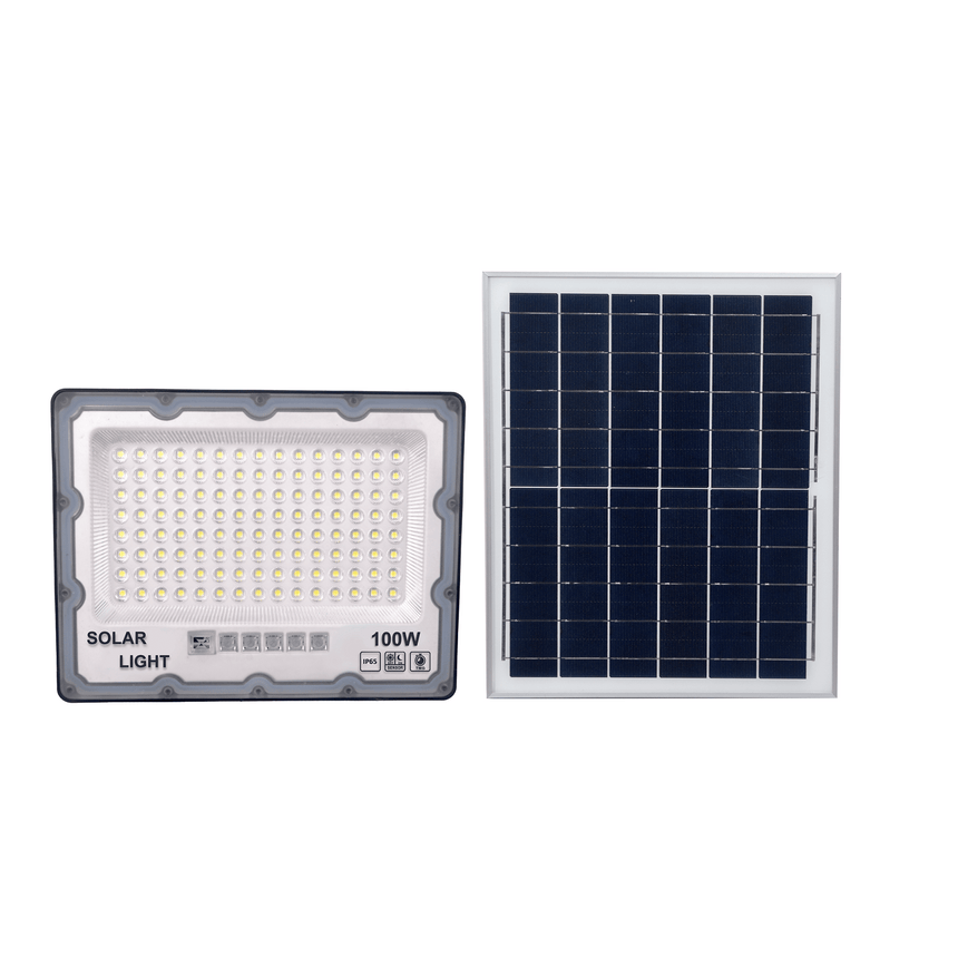 Solar Floodlight 100W LED Solar Floodlight 100W Solar Floodlight 100W The German Outlet
